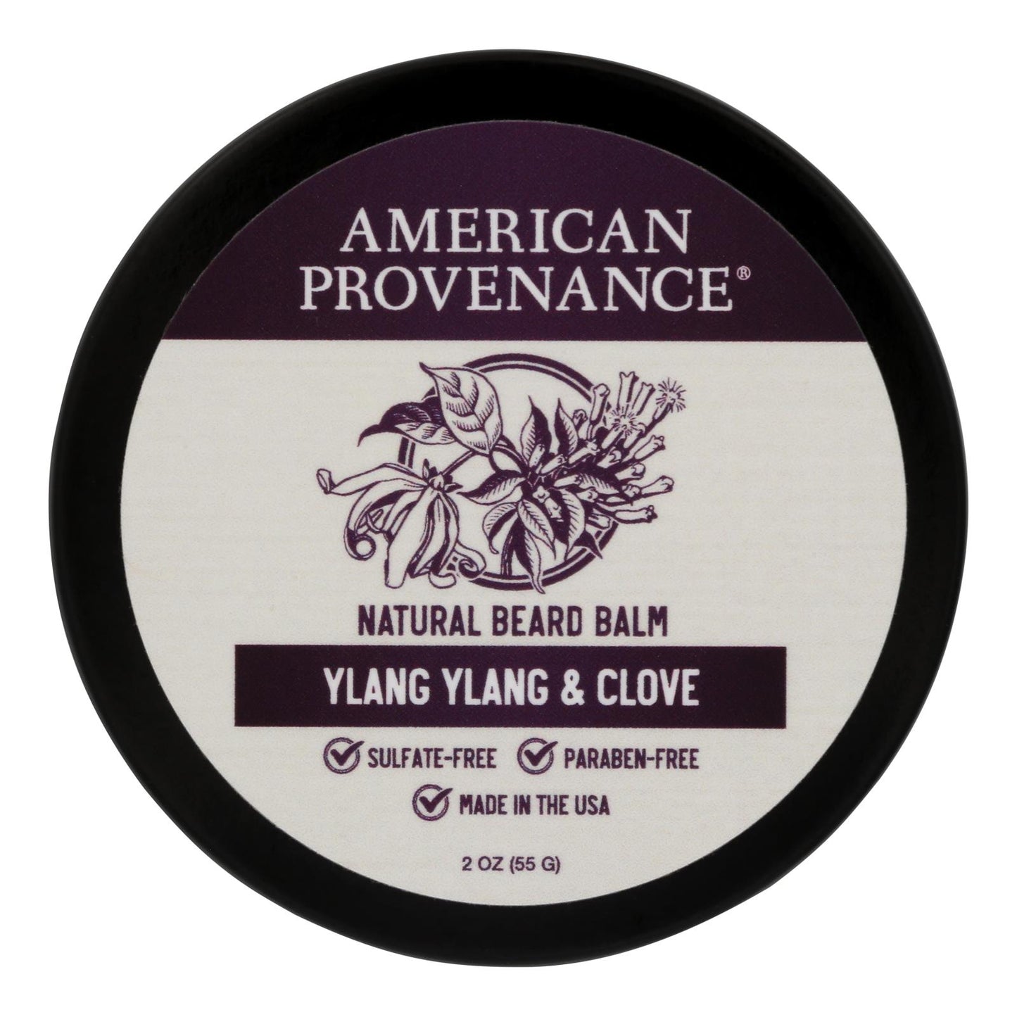 Procedencia americana - Bálsamo para barba Ylng Ylng Clve - 1 unidad - 2 oz