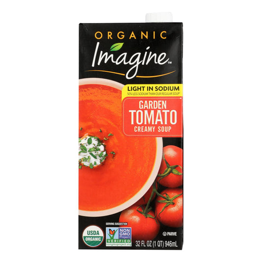 Imagine Foods - Sopa cremosa de tomate Ls - Caja de 6 - 32 Fz