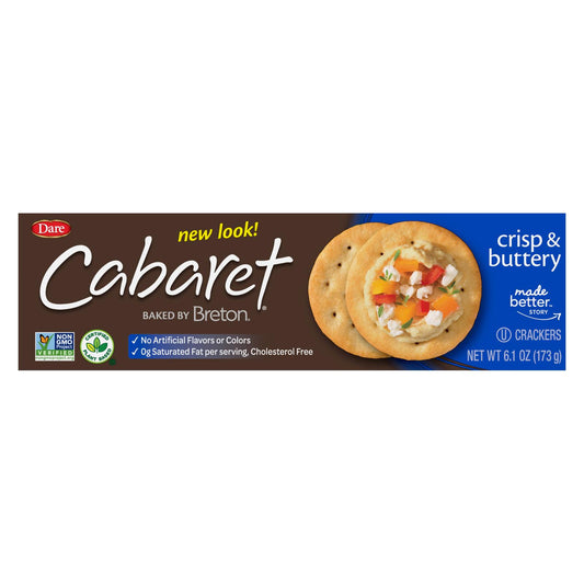 Breton/dare - Galletas de Cabaret - Caja de 12 - 6,1 oz