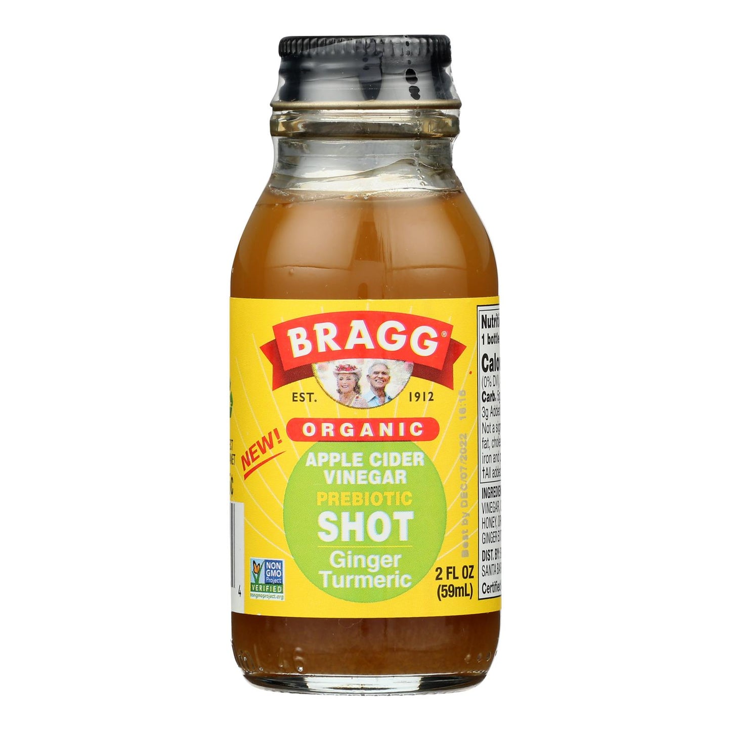 Bragg - Acv Shot Ginger Trmrc - Caja de 4-2 Fz