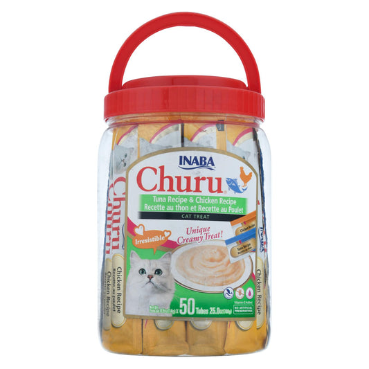 Inaba - Puré de atún con salsa Cat Churu - Caja de 6 - 25 oz