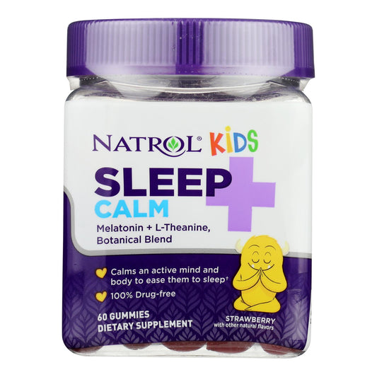 Natrol - 儿童睡眠+镇静软糖 - 1 片-60 粒