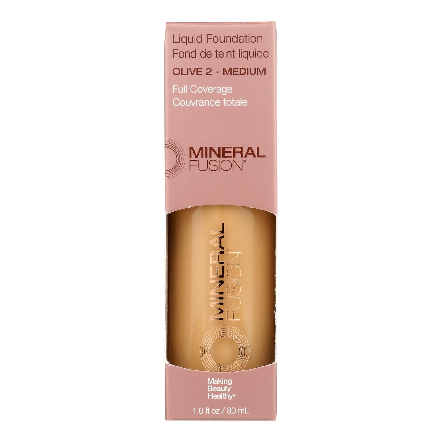 Mineral Fusion - Mkup Liquid Foundtn Olive 2 - 1 Each-1 Fz