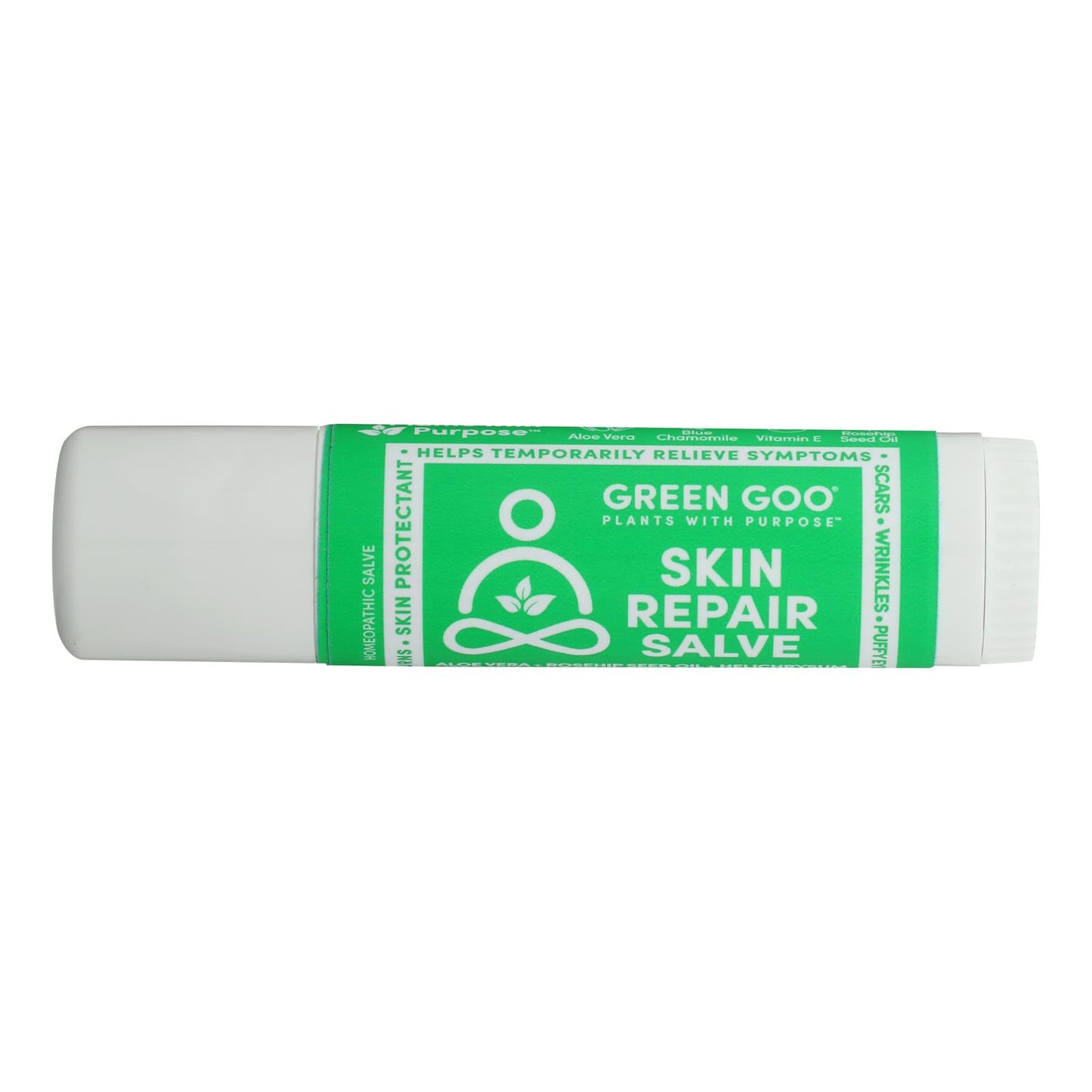 Green Goo - Bálsamo reparador de piel en barra - Caja de 12 - 0,6 oz