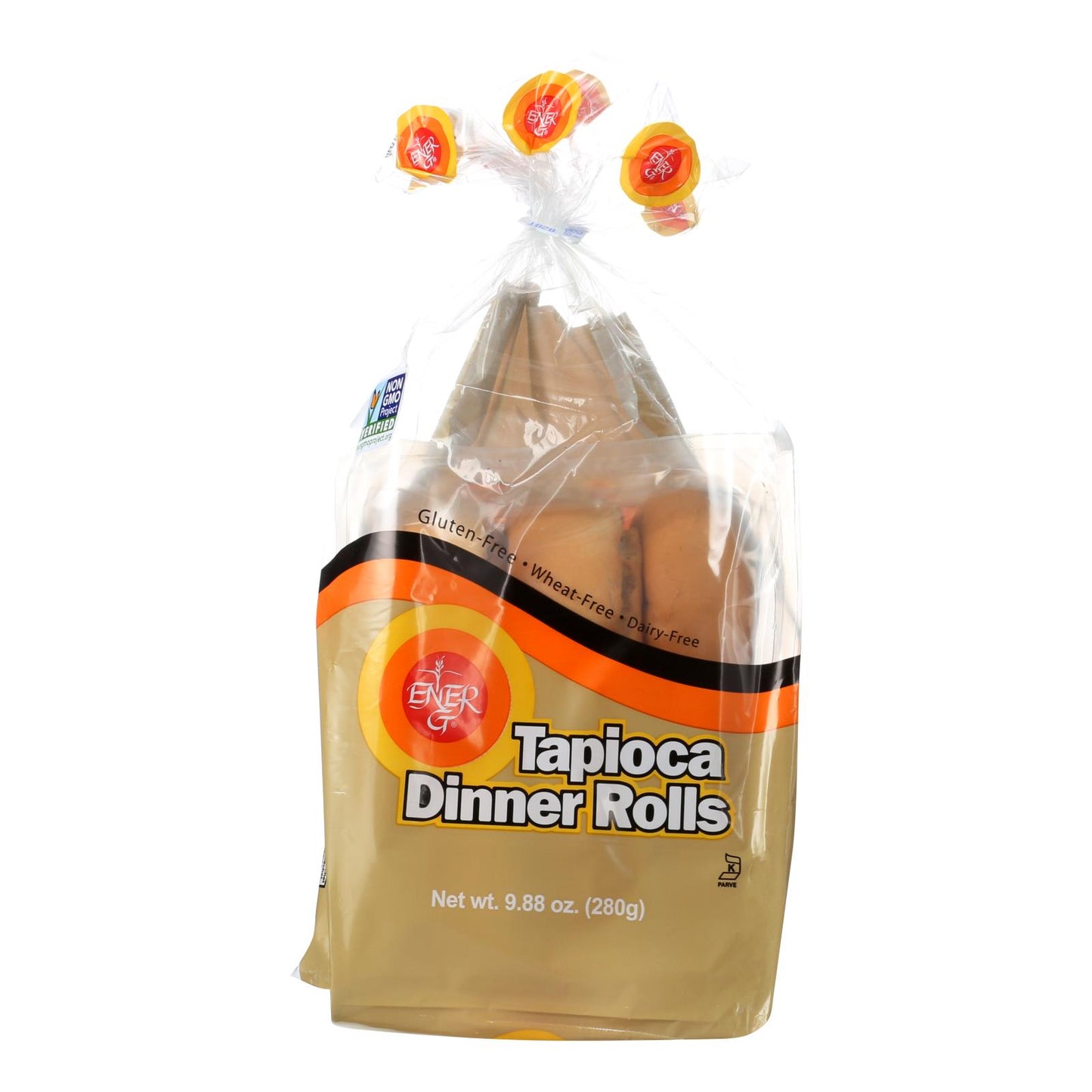 Panecillos para la cena Ener-g, con tapioca, caja de 6, 9,88 oz