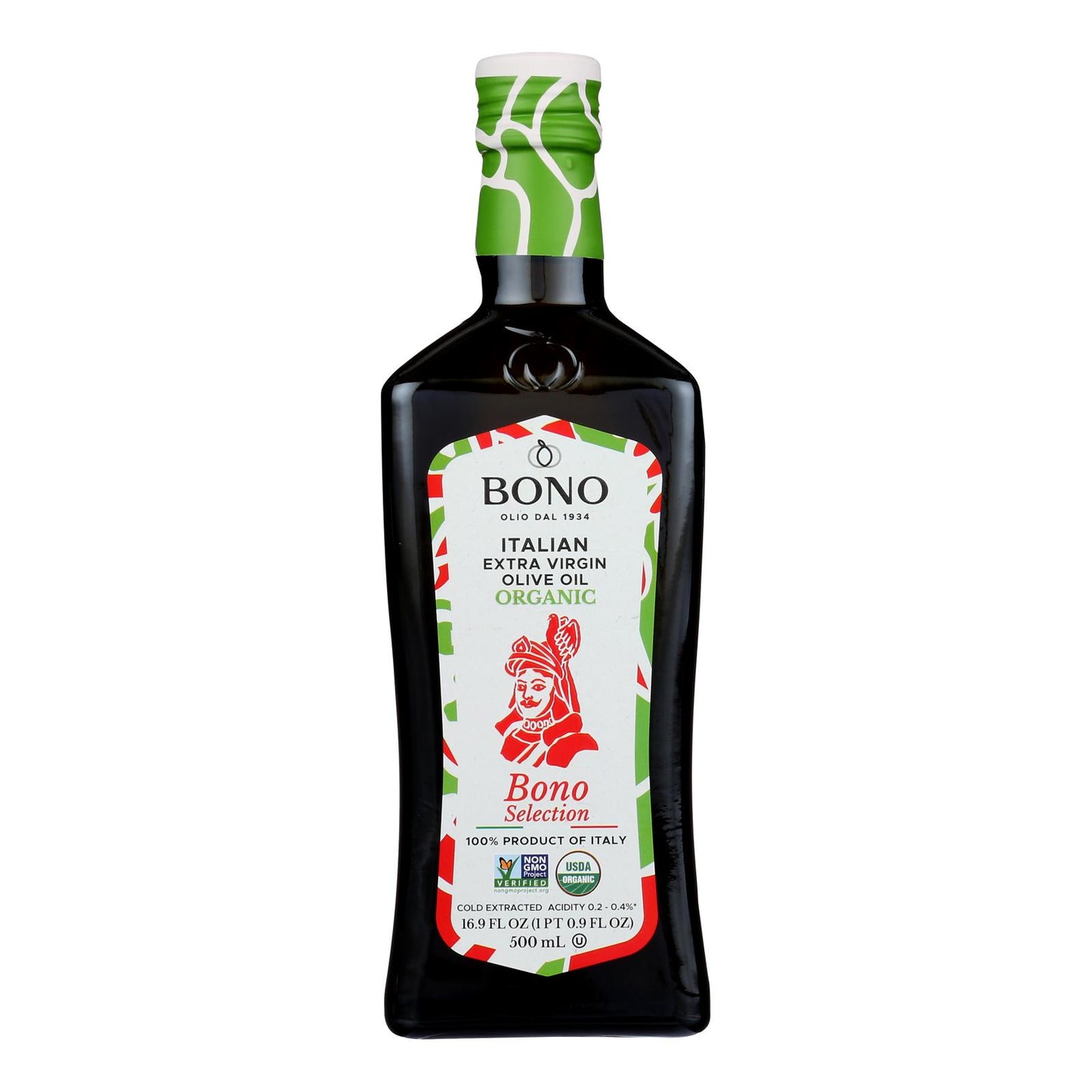 Aceite de oliva virgen extra Bono - Caja de 6 - 16,9 Fz