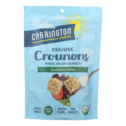 Crounons orgánicos de Carrington Farms - Caja de 6 - 4,75 oz