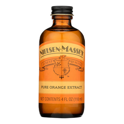 Nielsen-massey Vanilla - Pure Orange Extract - Case Of 8 - 4 Fl Oz.