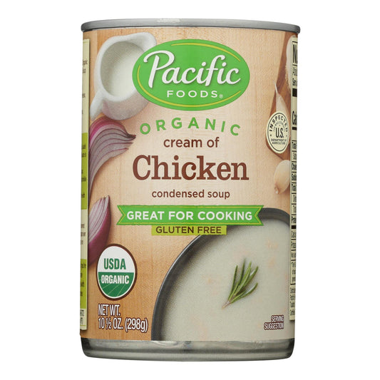 Pacific Foods - Sopa de pollo con crema - Caja de 12 - 10,5 oz