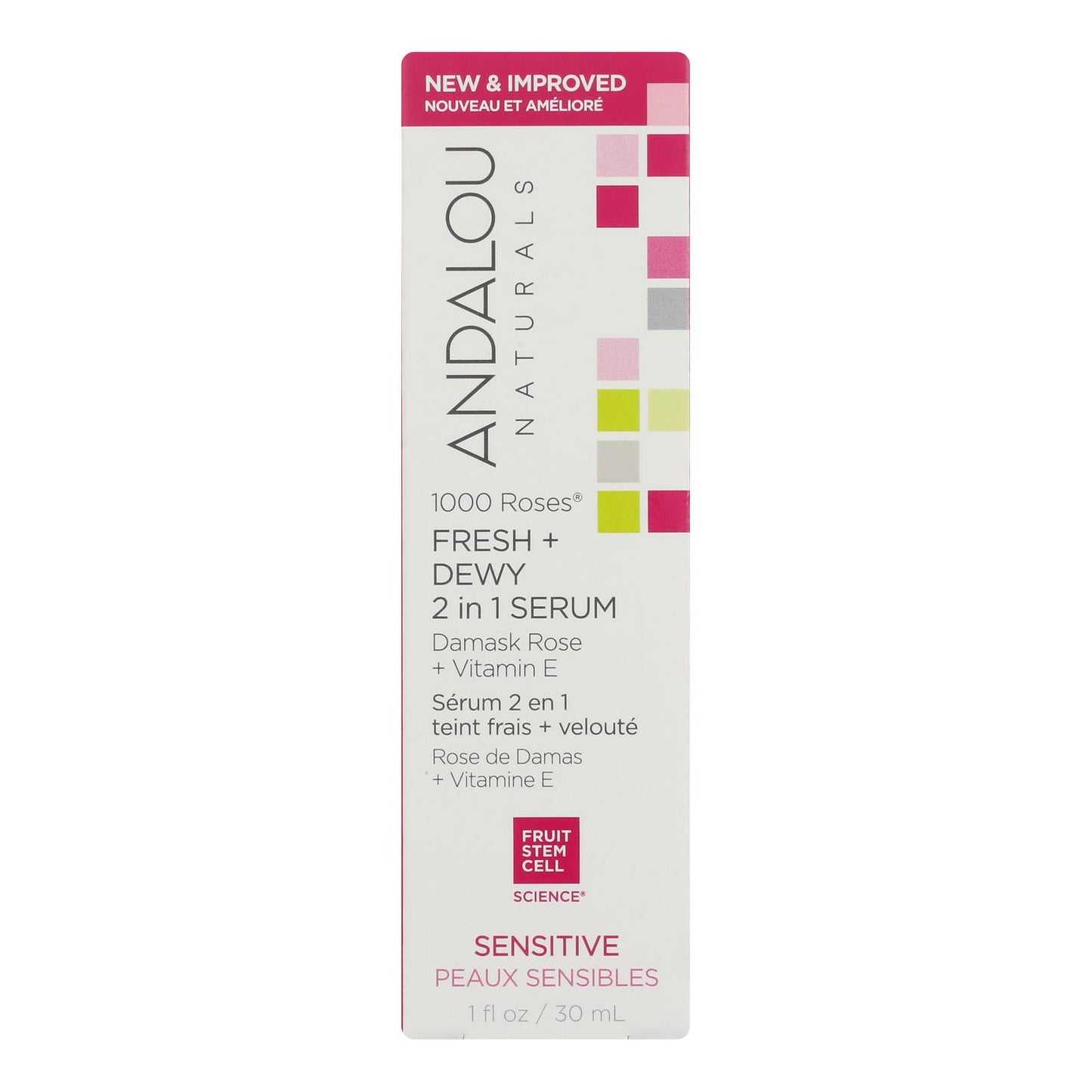 Andalou Naturals - Face Serum Fresh Dewy - 1 Each-1 Fz