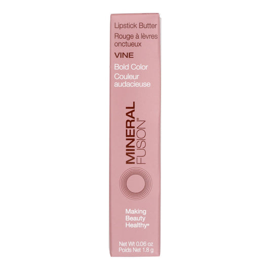 Mineral Fusion - Lápiz labial Mkup Butter Vine - 1 unidad - 0,06 oz