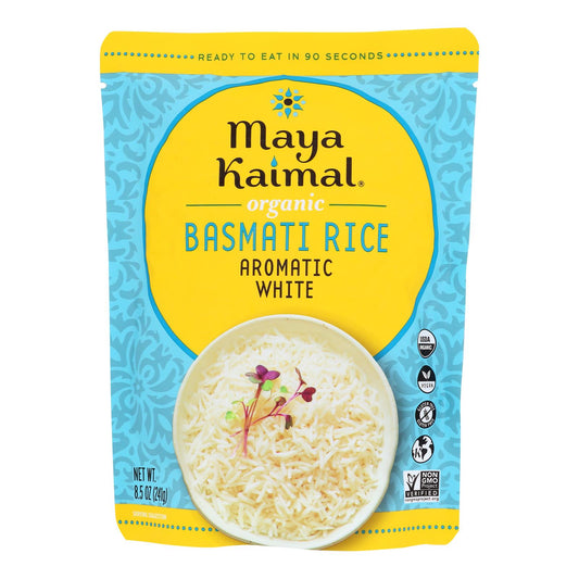 Maya Kaimal - Arroz Basmati Aromático - Caja De 6-8.5 Oz