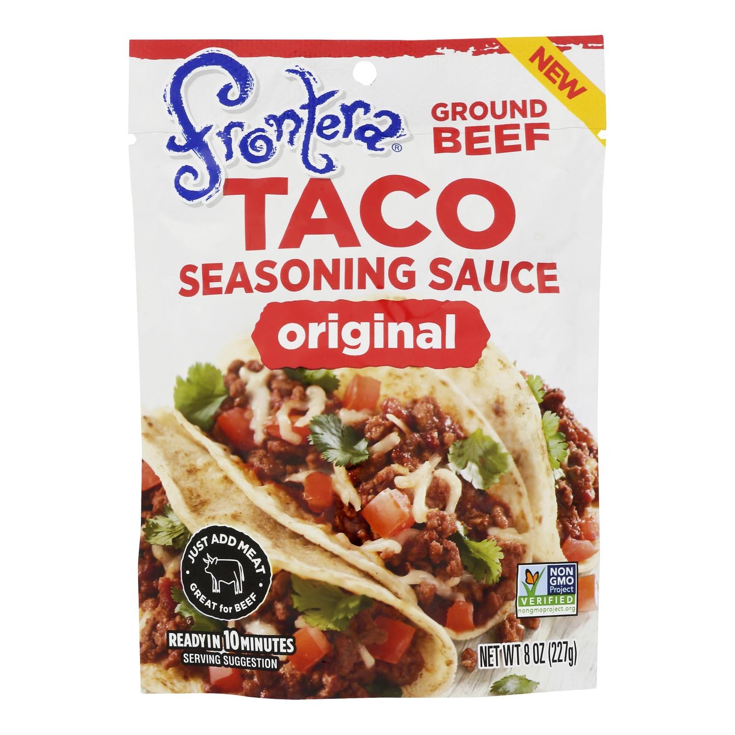 Frontera Foods - Sazonador para tacos de res original - Caja de 6 a 8 oz