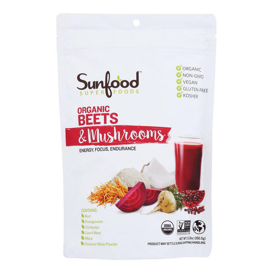 Sunfood - 甜菜粉蘑菇 - 1 件 - 5.31 盎司