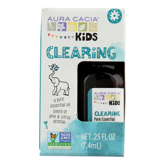 Aura Cacia - Aceite Essl para niños - 1 unidad - 0,25 Fz