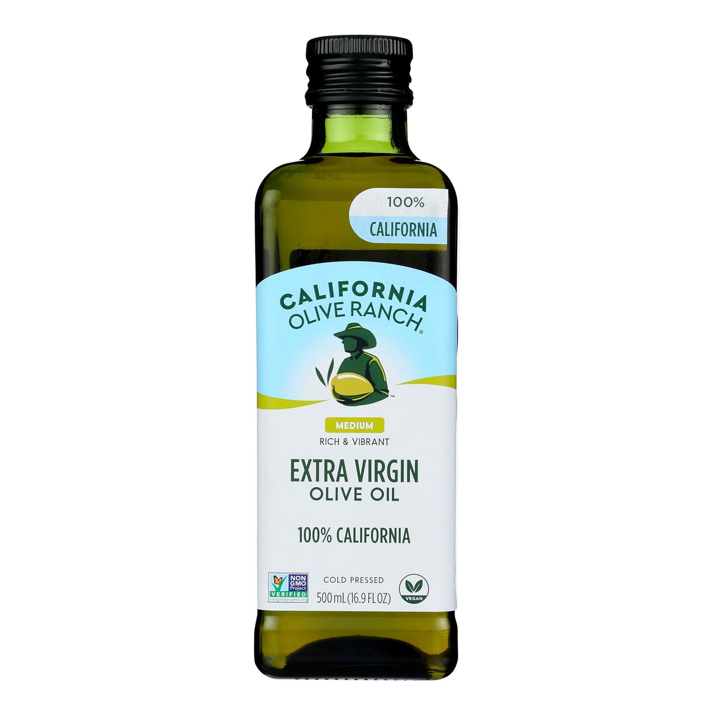 California Olive Ranch - Aceite de oliva Ev 100% Ca - Caja de 6 - 16,9 Fz