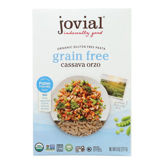 Jovial - Pasta Organic Cassava Orzo - Case Of 12-8 Oz