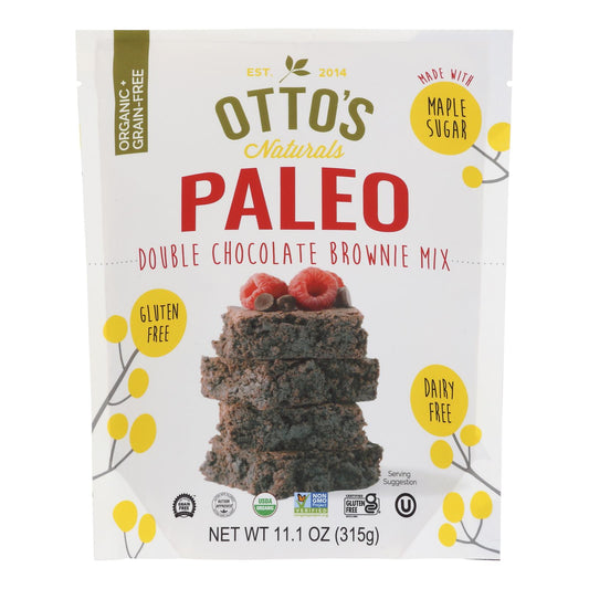 Otto's Naturals - Brni Mx Doble Chocolate Paleo - Caja de 6 - 11.1 oz