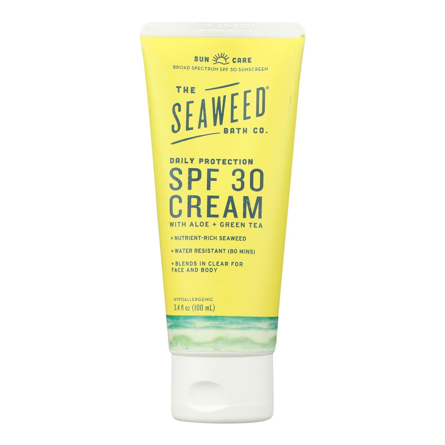 The Seaweed Bath Co - Crema diaria Snscrn Spf30 - 1 unidad - 3,4 fl oz