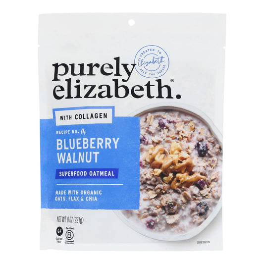 Purely Elizabeth - Bolsa de avena Clgn Bbry Wlnt - Caja de 6-8 oz