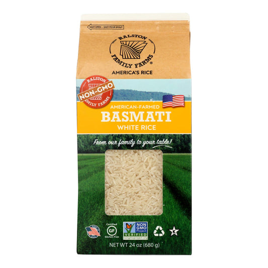 Ralston Family Farms - Arroz basmati blanco - Caja de 6 - 24 oz