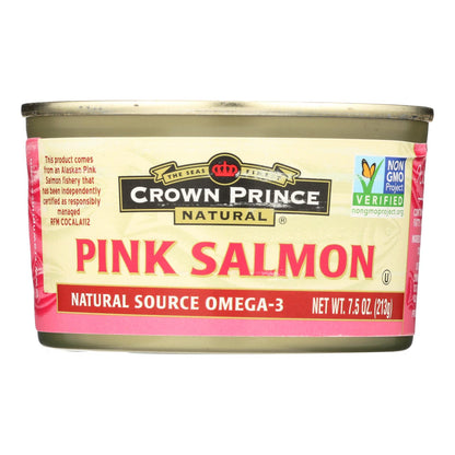 Salmón rosado de Alaska Crown Prince - Caja de 12 - 7,5 oz.