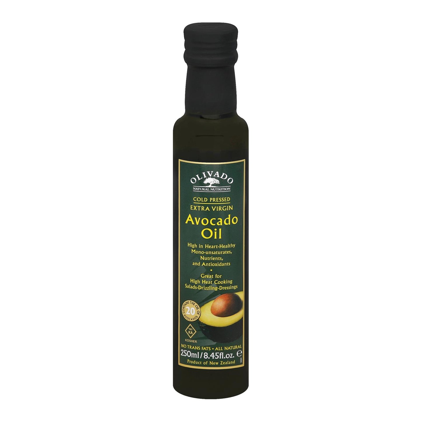 Aceite de Aguacate Virgen Extra Olivado - Nuez - Caja de 6 - 8.45 Fl Oz.