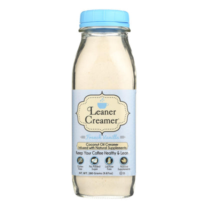 Leaner Creamer - Creamer French Vanilla - Case Of 6 - 9.87 Oz