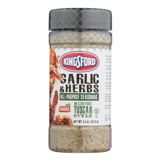 Condimento multiusos Badia Spices con ajo y hierbas - Caja de 6 - 5,5 oz