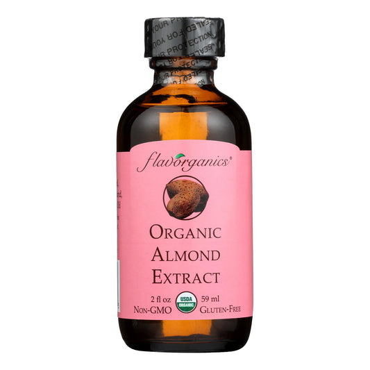 Flavorganics Extract - Organic - Almond - 2 Oz - Case Of 12