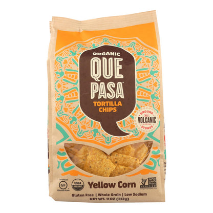 Que Pasa - 黄色玉米饼片 - 6-11 盎司装