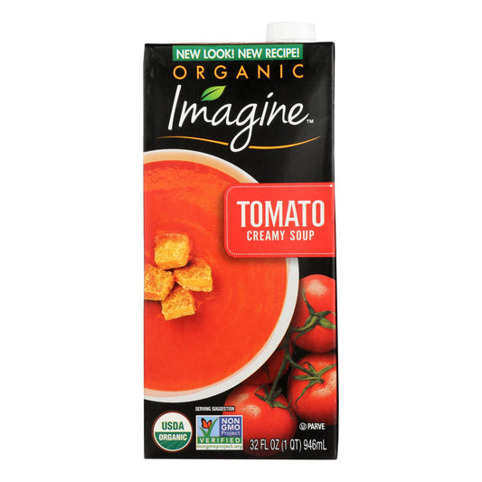 Imagine Foods - Sopa cremosa de tomate - Caja de 6 - 32 Fz