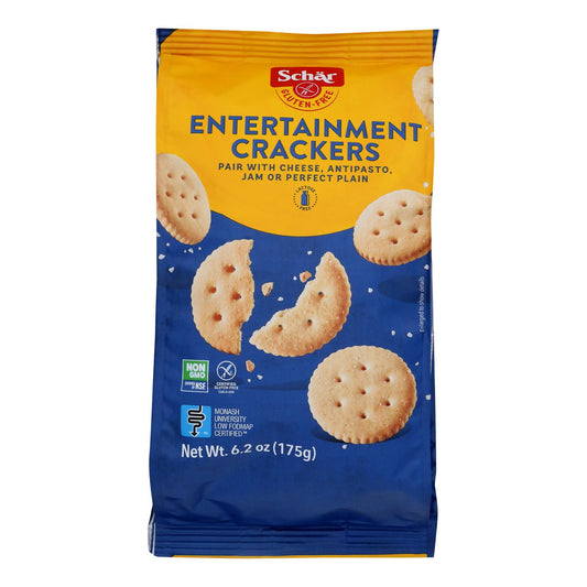 Schar - Galletas Entertain sin gluten - Caja de 5 a 6,2 oz