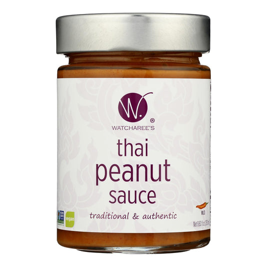 Watcharee's - Sauce Thai Peanut - Case Of 6-9.8 Fz