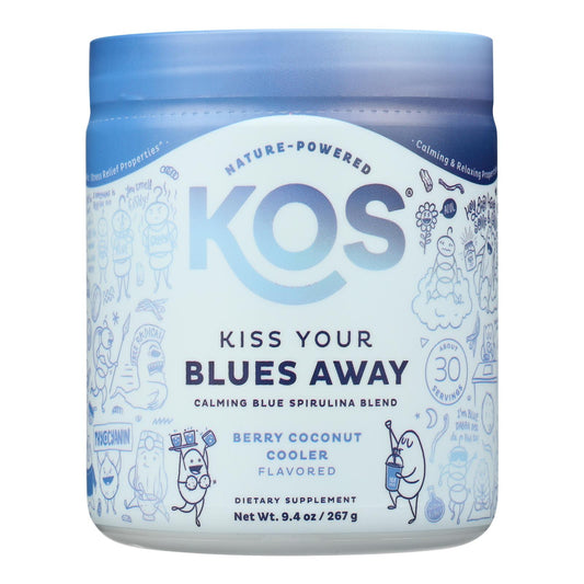 Kos - Mezcla calmante de espirúvico azul - 1 unidad - 8,78 oz