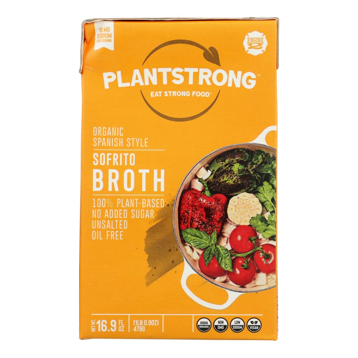 Plantstrong - Brth Spnsh Styl Sfrto - Caja de 6 - 16,9 Fz