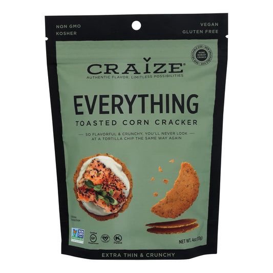 Craize - Tostadas de maíz crujientes para todo - Caja de 6 - 4 oz