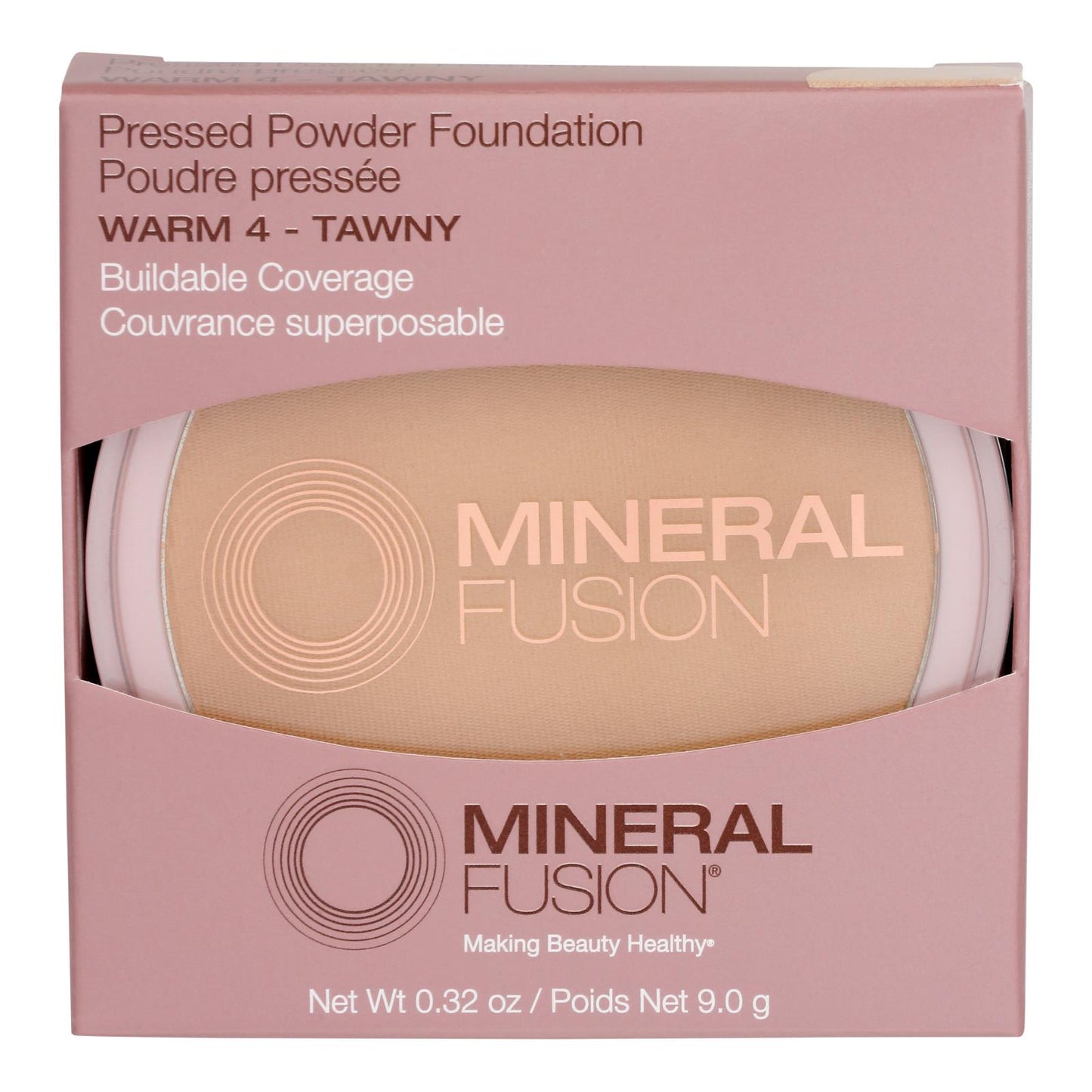 Mineral Fusion - Mkup Polvos Compactos Cálidos 4 - 1 Cada Uno - 0.32 Oz