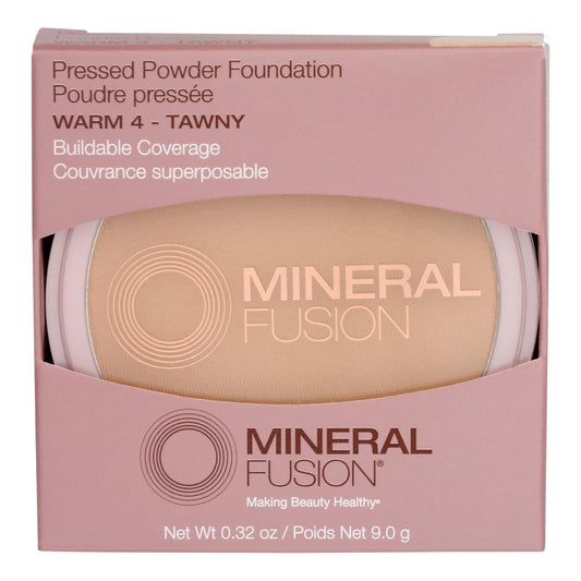 Mineral Fusion - Mkup Pressed Powder Warm 4 - 1 Each-.32 Oz