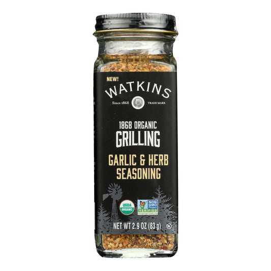 Watkins - Condimento de ajo y hierbas - Caja de 3 - 2,9 oz