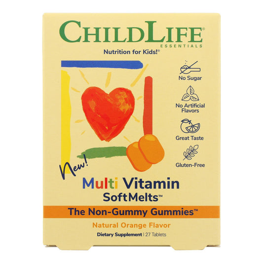 Childlife Essentials - Multivitaminas Soft Melts - 1 unidad - 27 tabletas