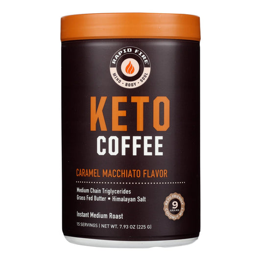 Rapid Fire - Café Keto Cnstr Caramel Macc - 1 unidad - 7,93 oz