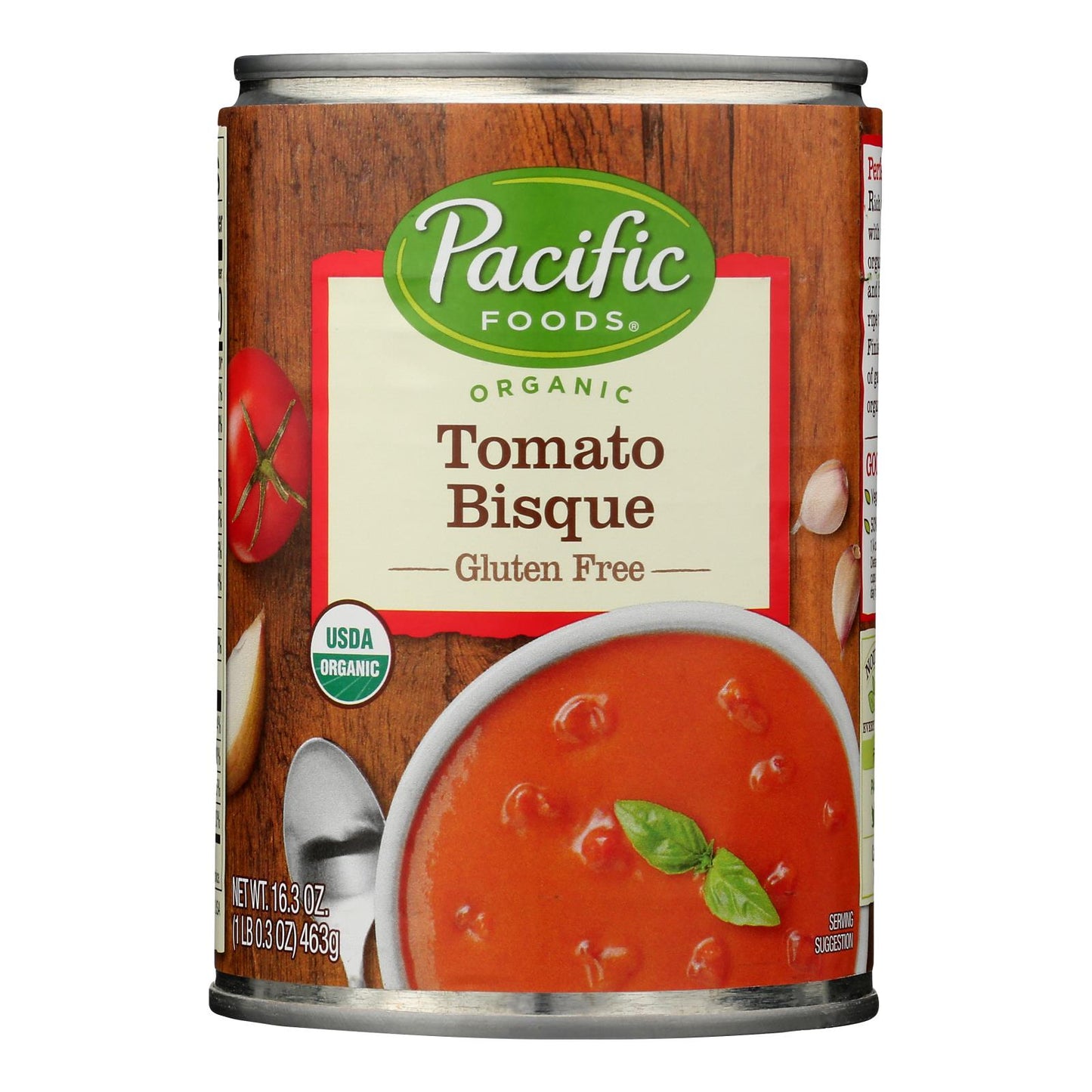 Pacific Foods - Bisque de tomate - Caja de 12 a 16,3 oz