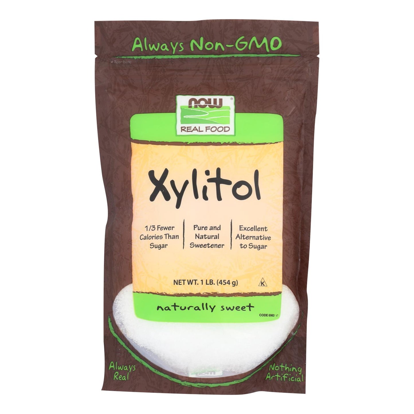Xilitol Now Real Food - 1 unidad - 1 libra