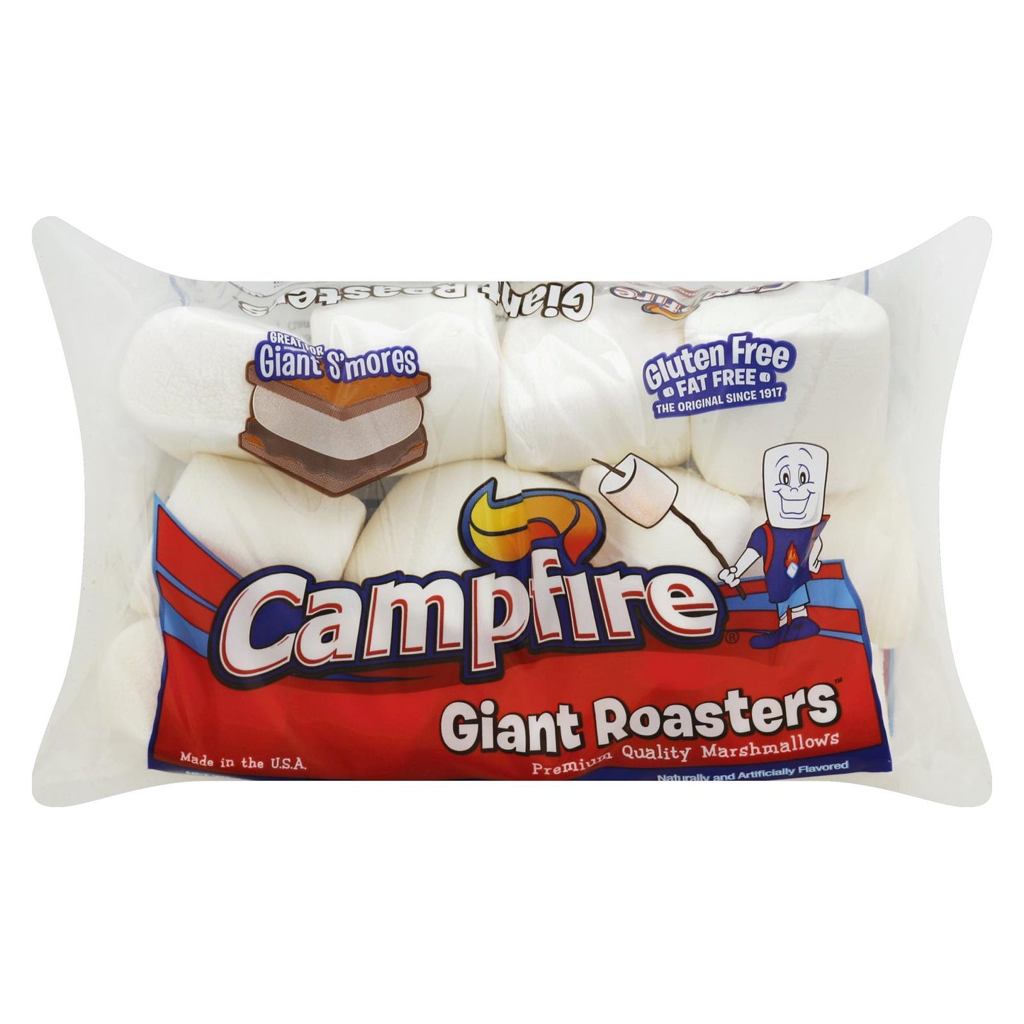 Malvaviscos gigantes de primera calidad de Campfire Roasters - Caja de 12 - 12 oz