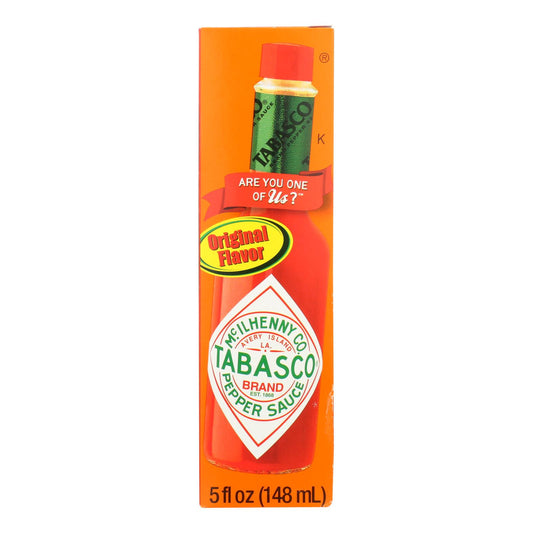 Salsa de pimienta tradicional Tabasco en lata - Caja de 12 - 5 Fz