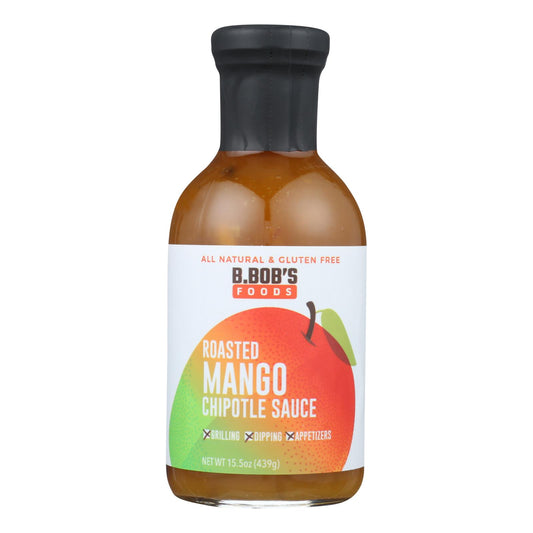 Bronco Bob's - Chipotle Sauce - Roasted Mango - Case Of 6 - 15.5 Fl Oz.