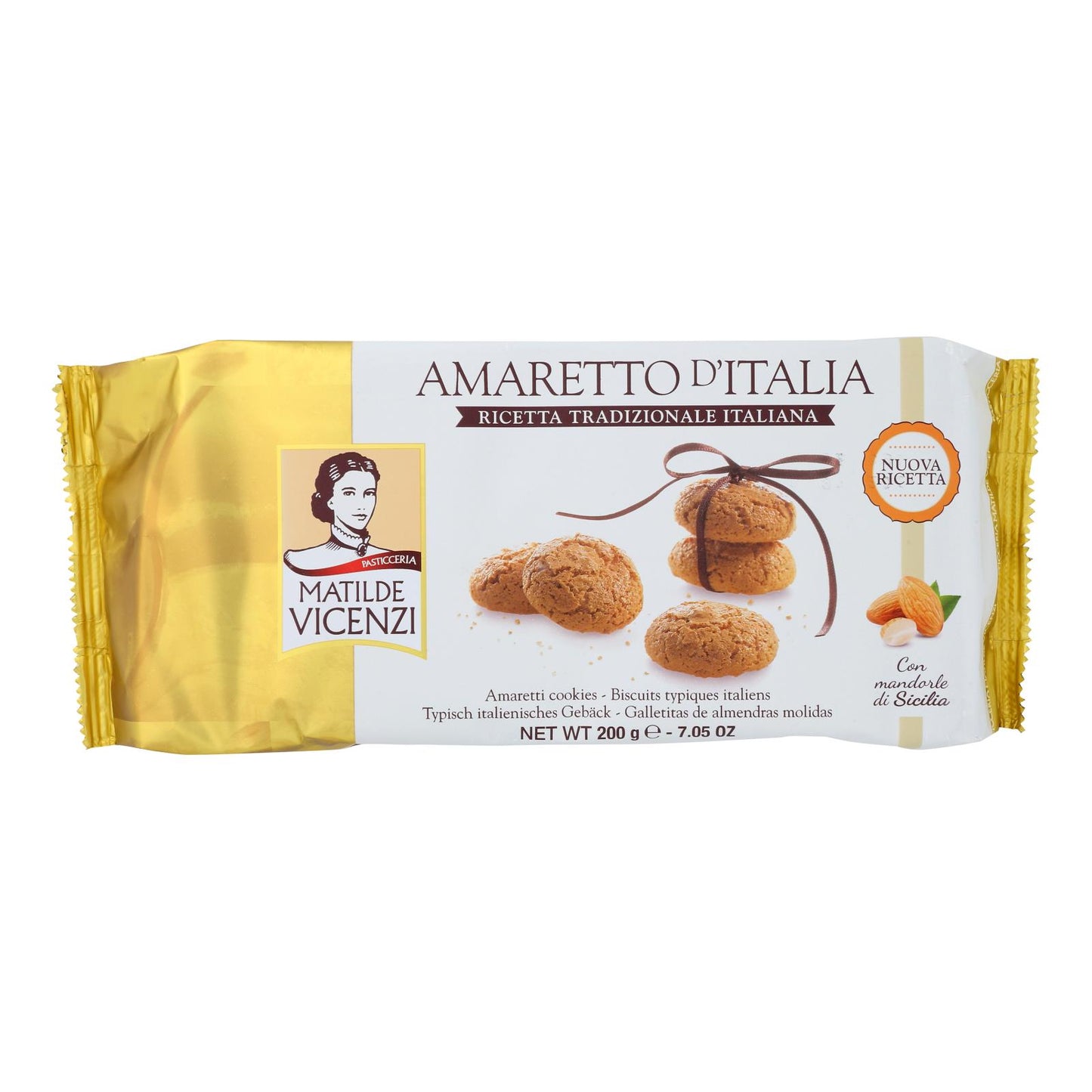 Vicenzi - Cookie Amaretto Original - Case Of 12 - 7.05 Oz