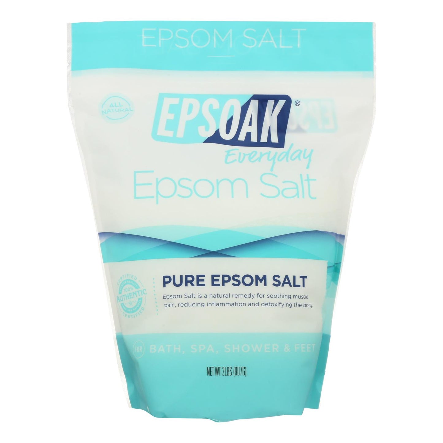 Epsoak - 纯 Epsm Unsc Mgnsm Slft - 6 盒装 - 2 磅