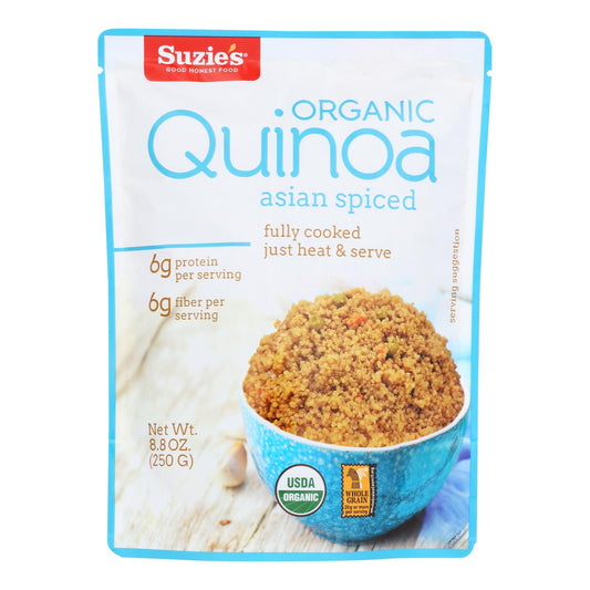 Suzie's - Quinoa asiática especial lista para consumir - Caja de 6 - 8,8 oz